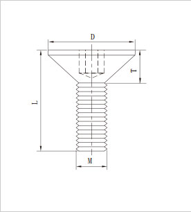 平機螺栓二維圖 平機螺栓二維圖