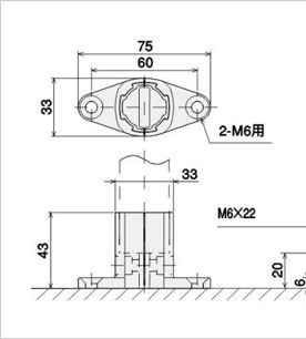 精益管安裝支座二維圖 精益管安裝支座二維圖