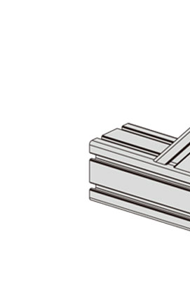 80*規格鋁型材45度角碼物理參數2