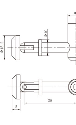 鋁型材斜角連接件物理參數1 鋁型材斜角連接件物理參數1